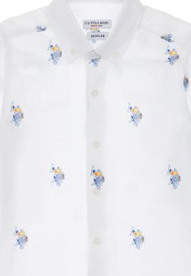 Erkek Çocuk Beyaz Uzun Kollu Gömlek - 50300412001