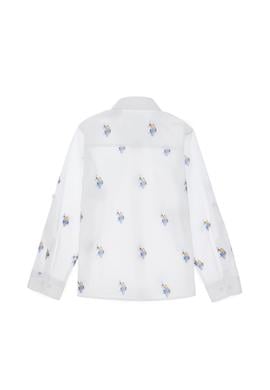 Erkek Çocuk Beyaz Uzun Kollu Gömlek - 50300412001