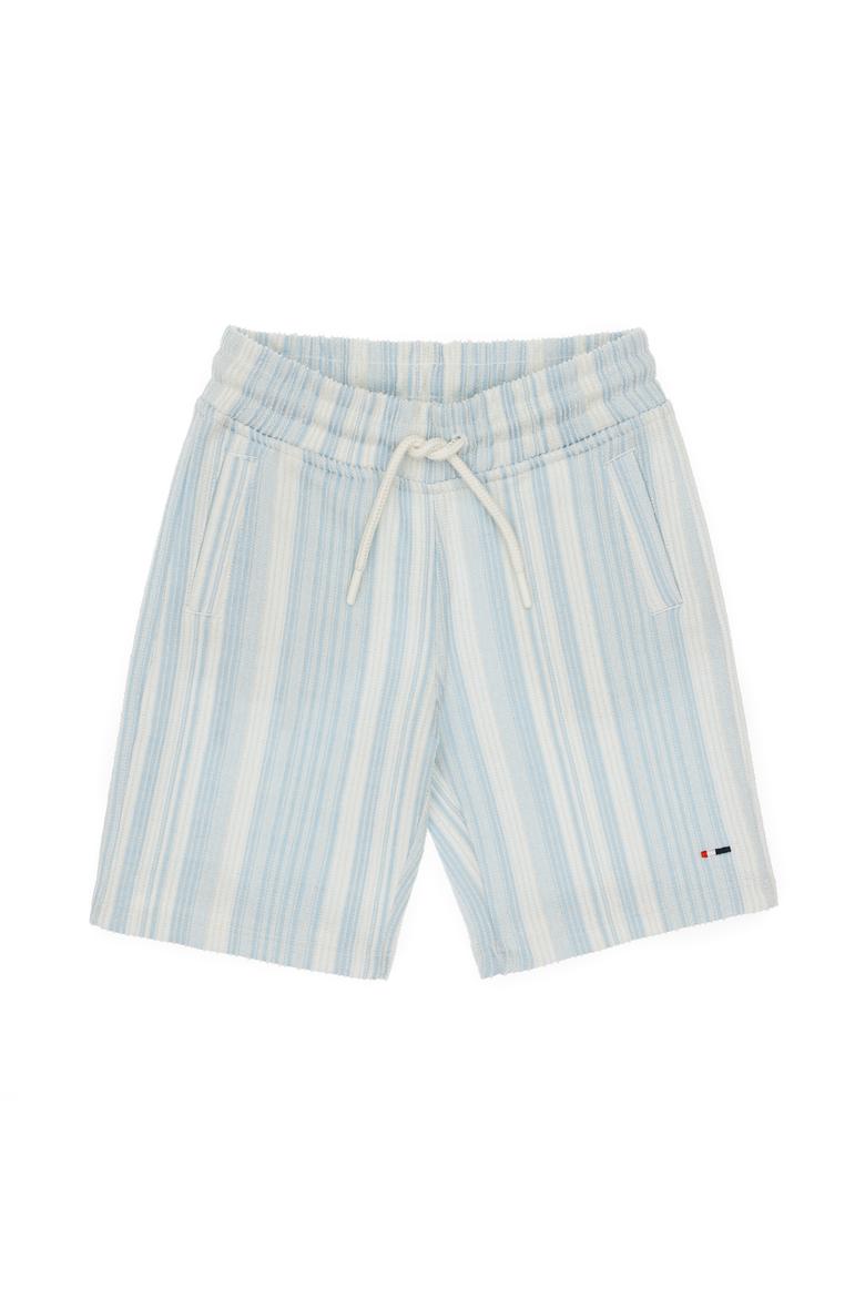 Erkek Çocuk Açık Mavi Örme Şort - 50299890012
