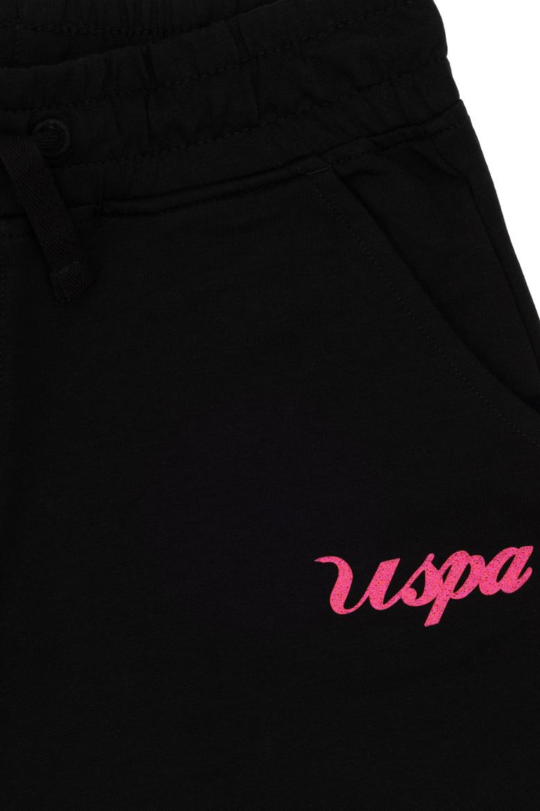 Kız Çocuk Siyah Örme Şort - 50288689033