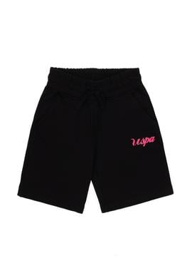 Kız Çocuk Siyah Örme Şort - 50288689033