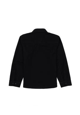 Erkek Çocuk Siyah Uzun Kollu Basic Gömlek - 50306584013