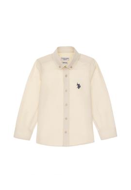 Erkek Çocuk Taş Uzun Kollu Basic Gömlek - 50306584037