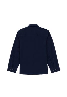Erkek Çocuk Lacivert Uzun Kollu Basic Gömlek - 50306584062