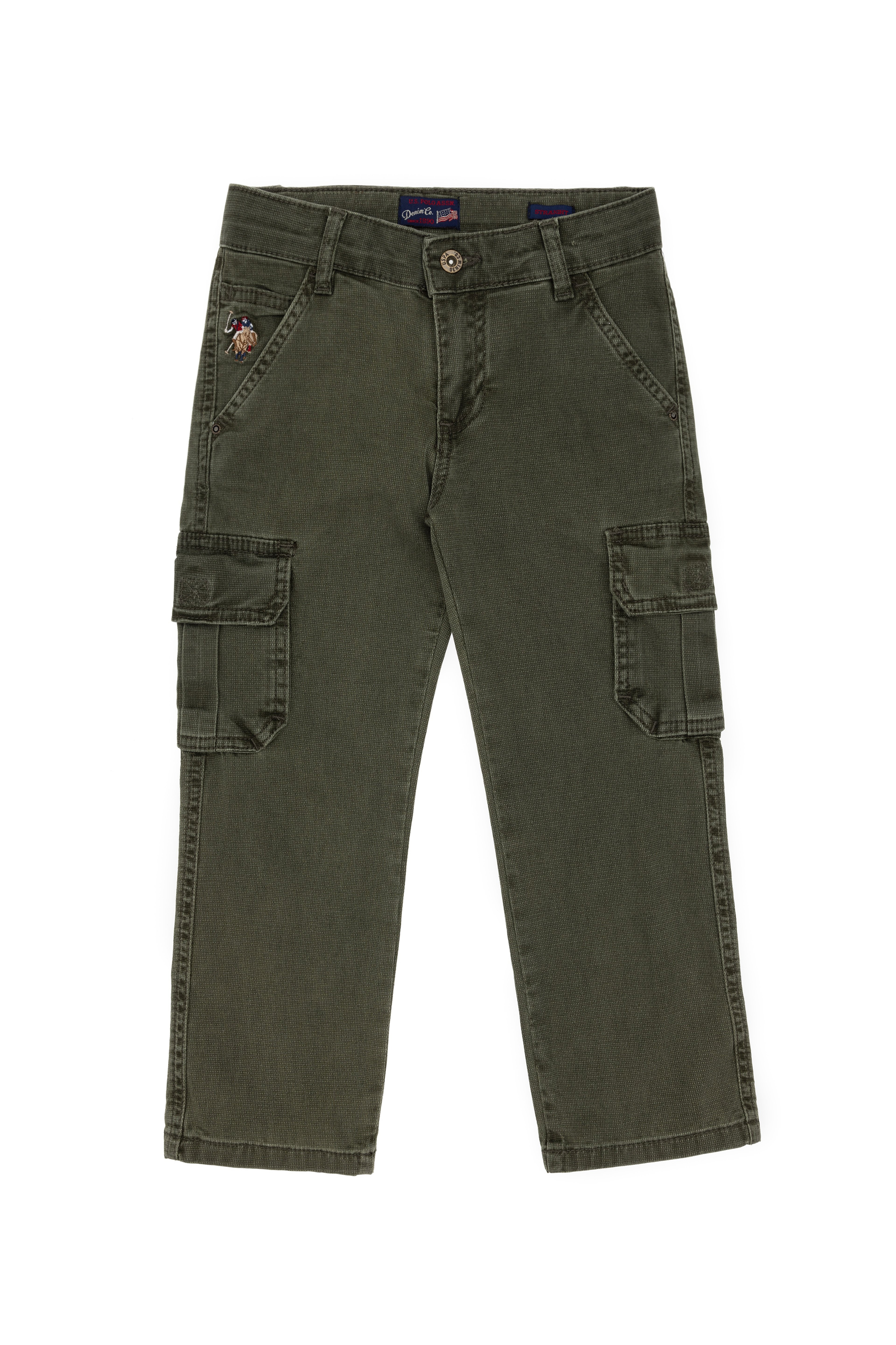 Erkek Çocuk Yeşil Jean Pantolon
