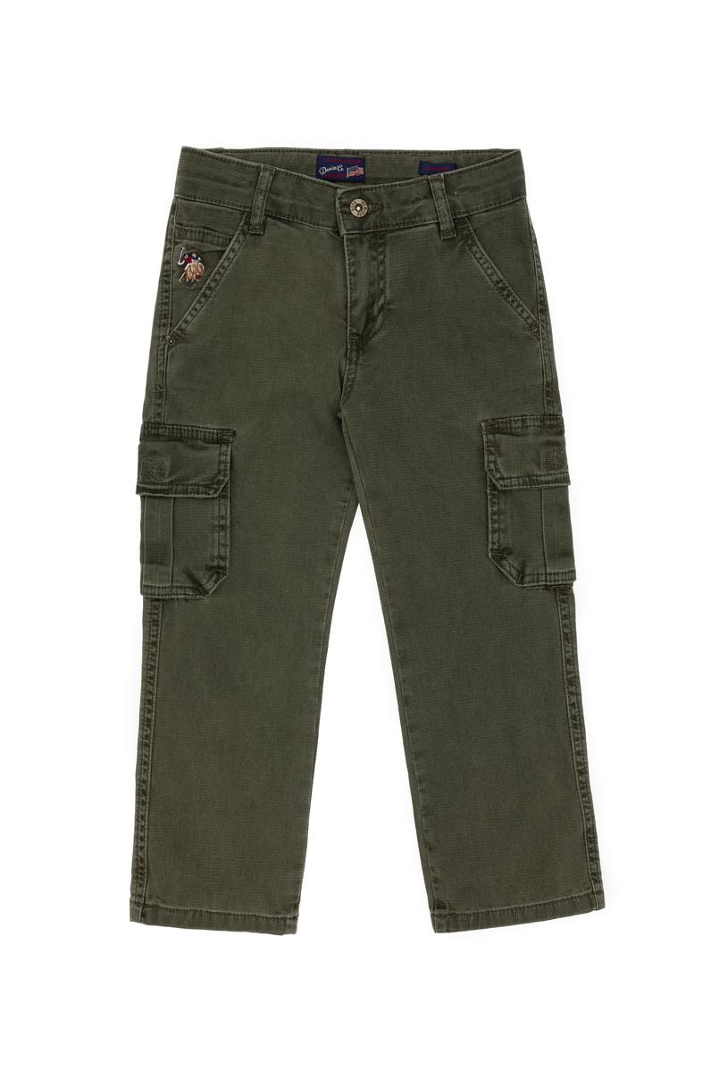 Erkek Çocuk Yeşil Jean Pantolon