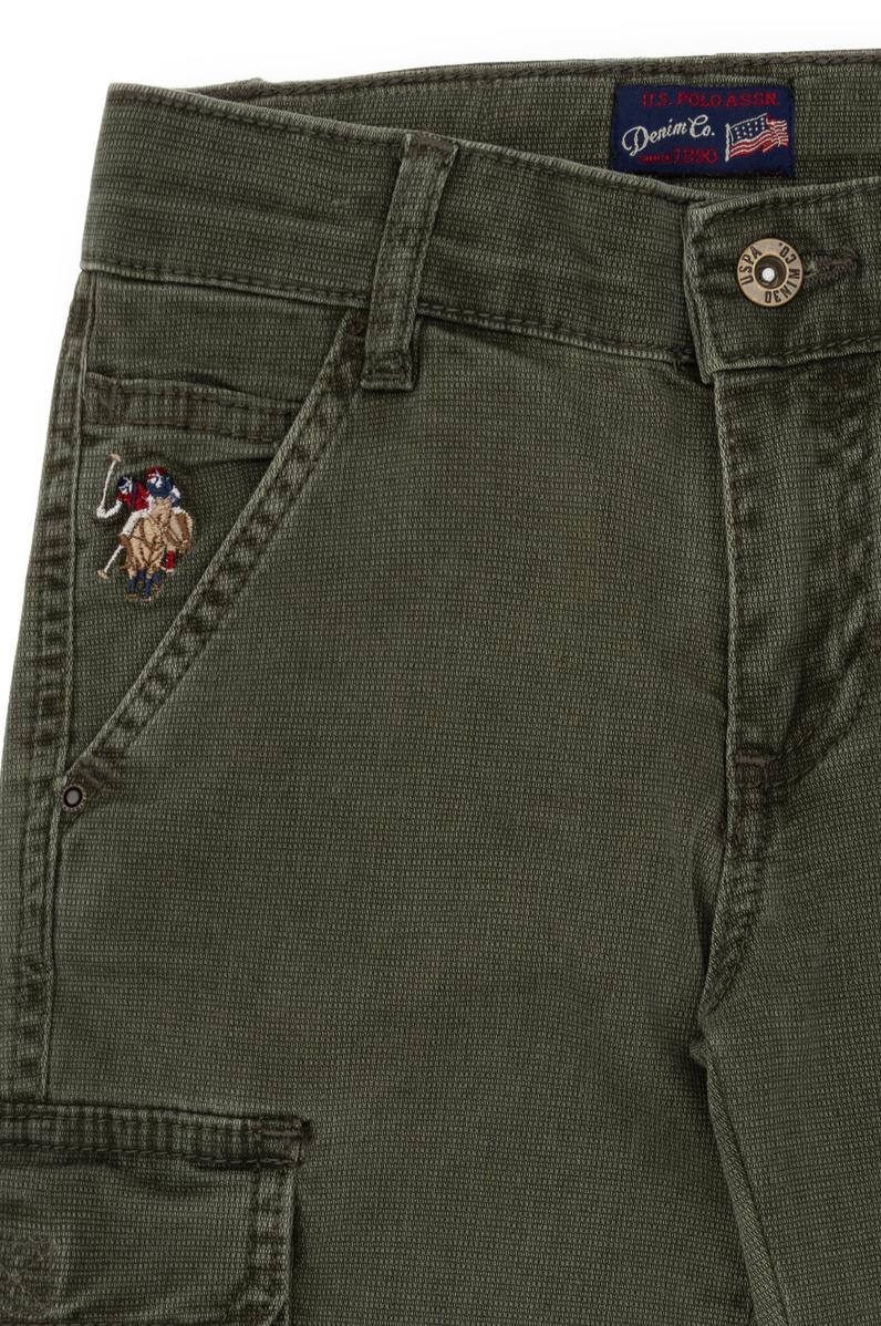 Erkek Çocuk Yeşil Jean Pantolon