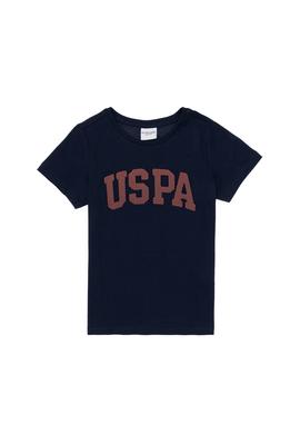 Kız Çocuk Lacivert Basic Tişört - 50283360019