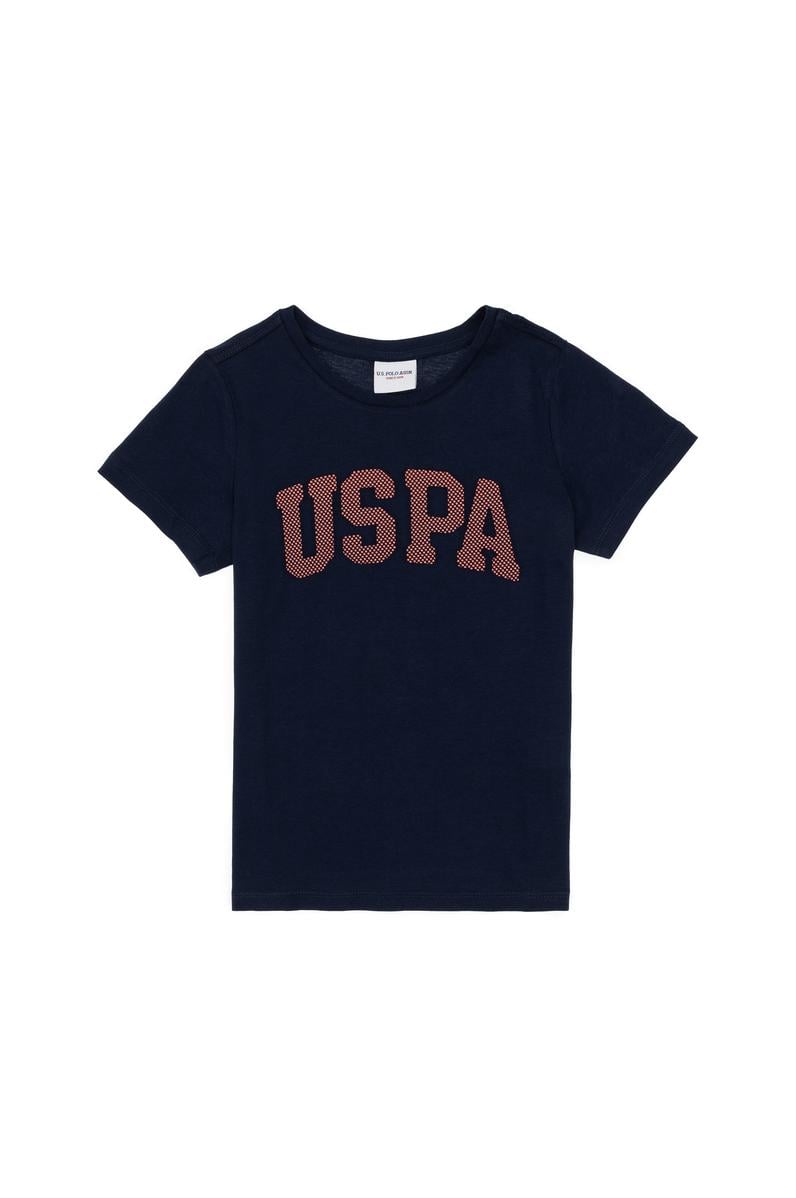 Kız Çocuk Lacivert Basic Tişört