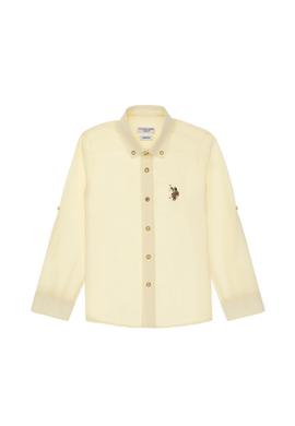 Erkek Çocuk Limon Uzun Kollu Basic Gömlek - 50298012095