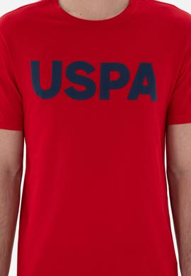 Erkek Regular Fit Bisiklet Yaka Kırmızı Basic Tişört - 50297988086