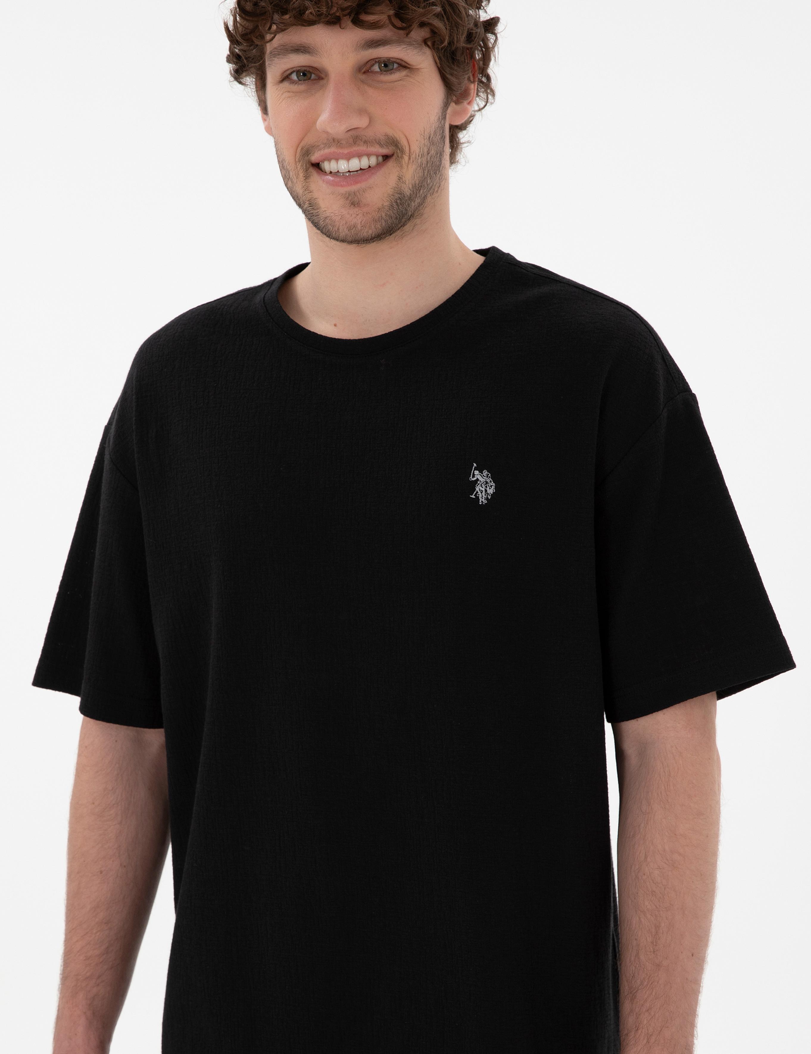 تی شرت یقه گرد آستین کوتاه ریلکس یقه گرد مردانه یو اس پولو | U.S. Polo Assn. - تصویر 3