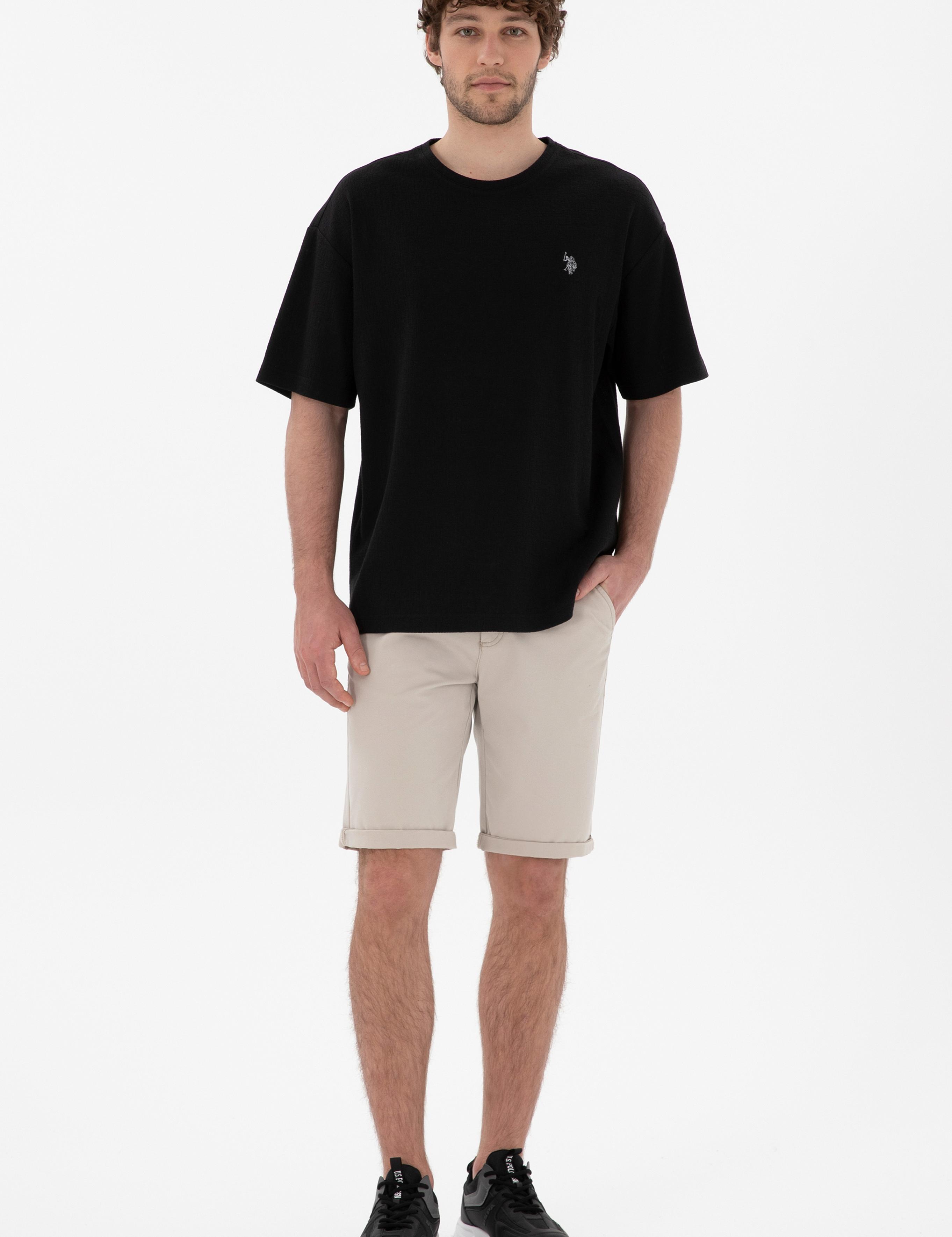 تی شرت یقه گرد آستین کوتاه ریلکس یقه گرد مردانه یو اس پولو | U.S. Polo Assn. - تصویر 4