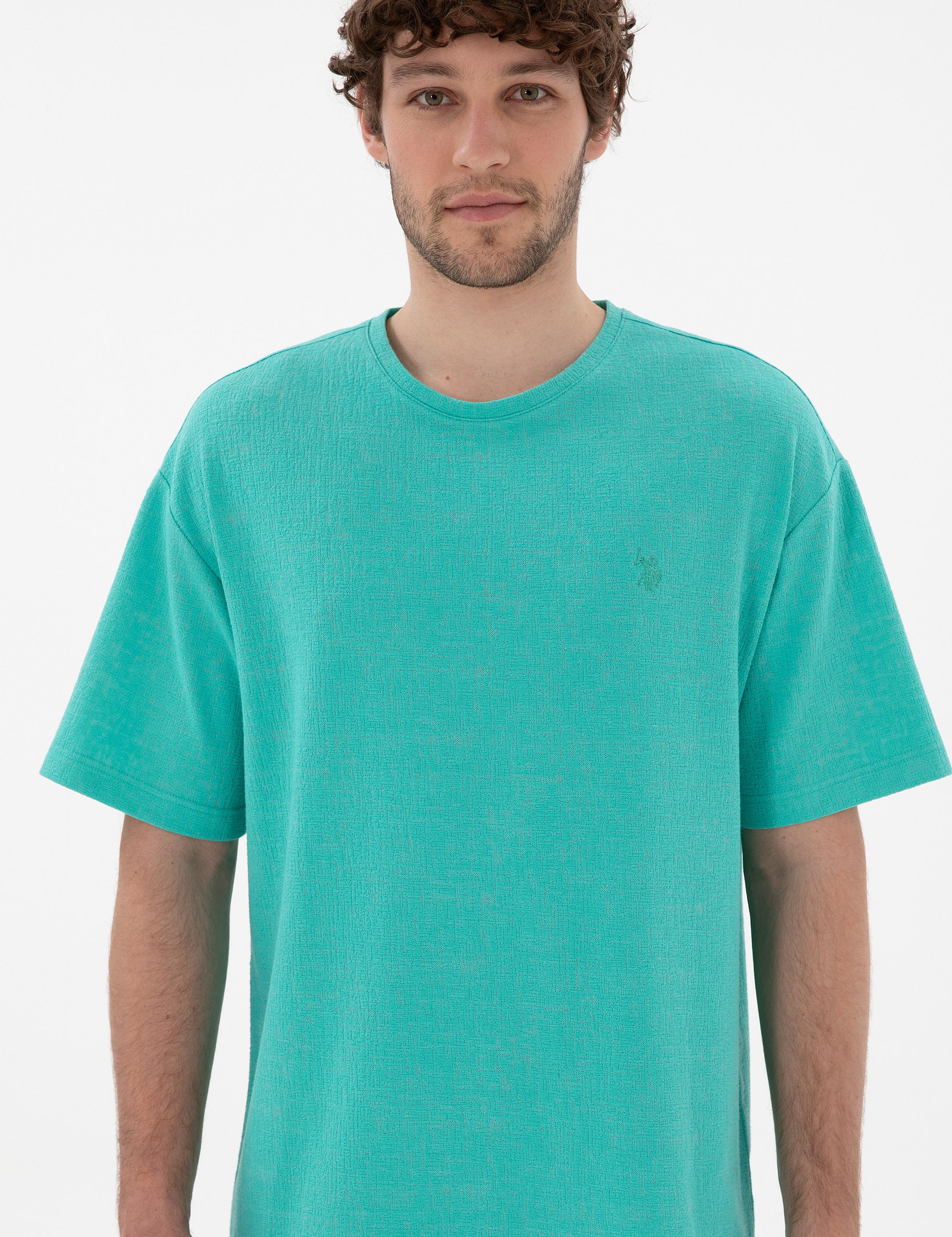 تی شرت یقه گرد آستین کوتاه ریلکس یقه گرد مردانه یو اس پولو | U.S. Polo Assn. - تصویر 3