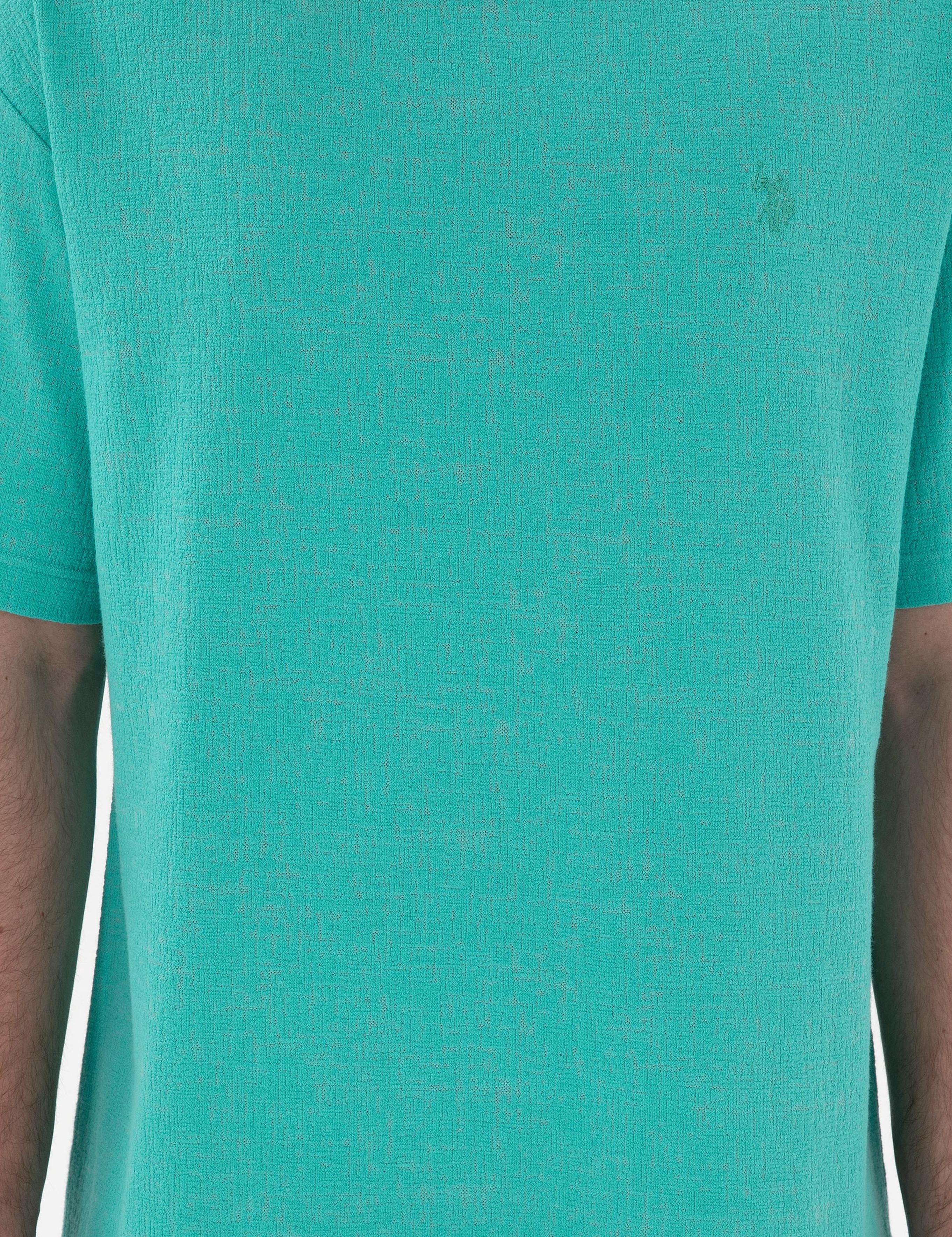 تی شرت یقه گرد آستین کوتاه ریلکس یقه گرد مردانه یو اس پولو | U.S. Polo Assn. - تصویر 6