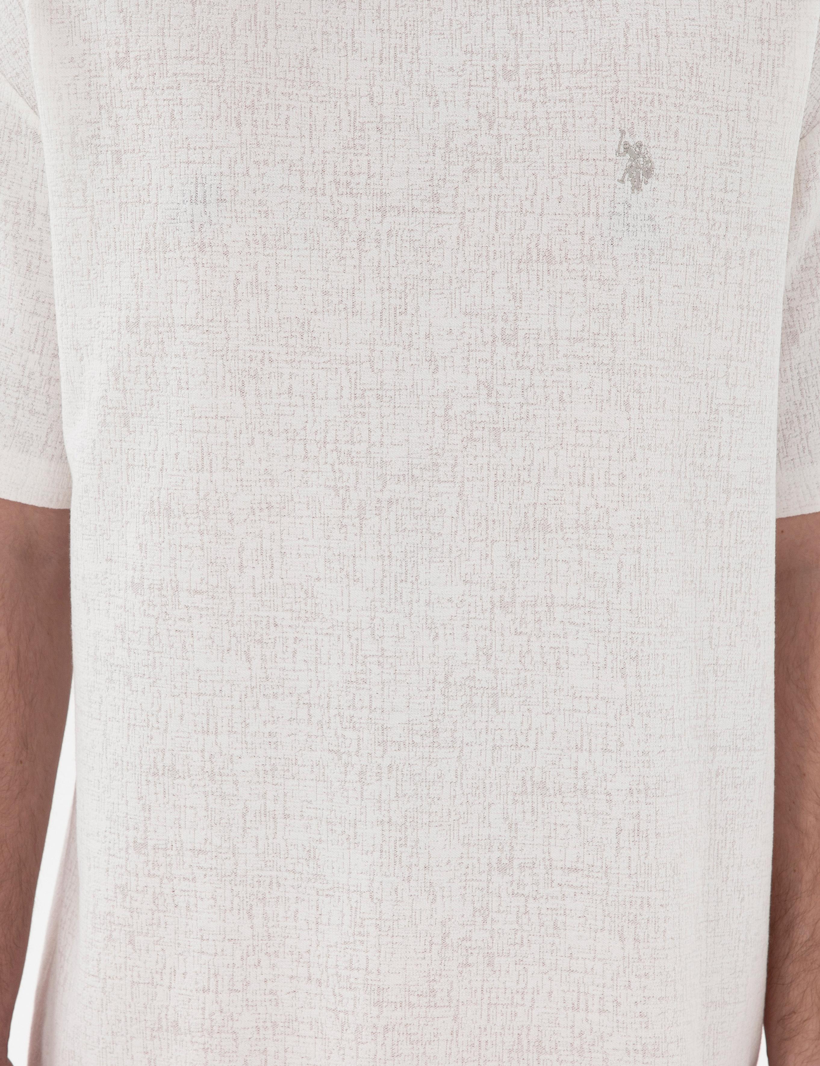 تی شرت یقه گرد آستین کوتاه ریلکس یقه گرد مردانه یو اس پولو | U.S. Polo Assn. - تصویر 6