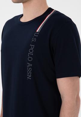 Erkek Bisiklet Yaka Lacivert Pijama Takımı - 50309355013