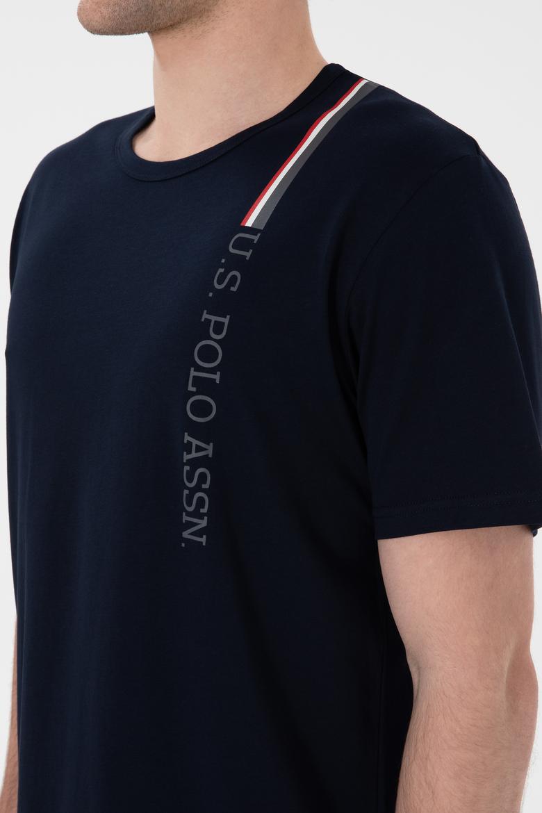 Erkek Bisiklet Yaka Lacivert Pijama Takımı - 50309355013