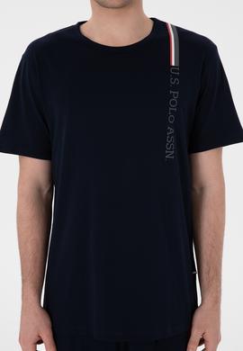 Erkek Bisiklet Yaka Lacivert Pijama Takımı - 50309355013