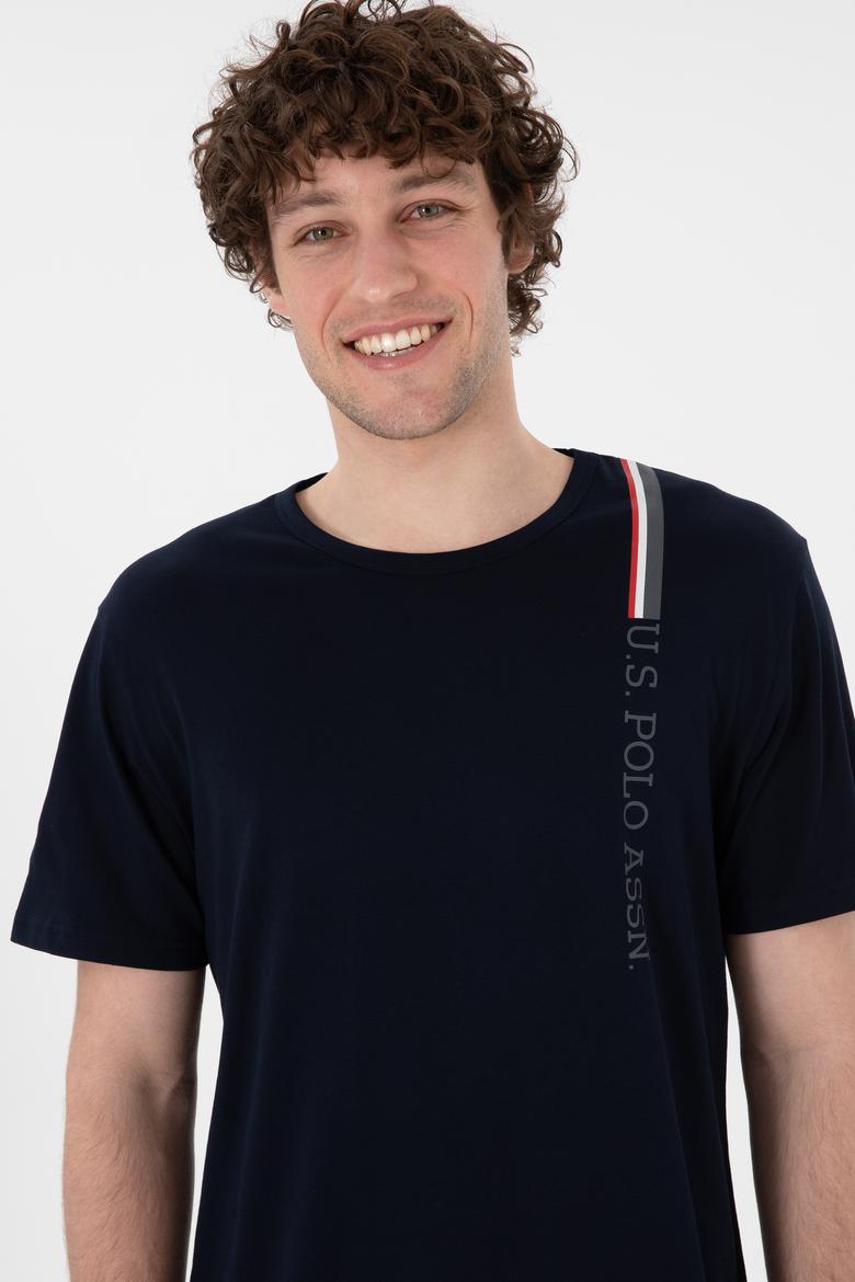 Erkek Bisiklet Yaka Lacivert Pijama Takımı - 50309355013