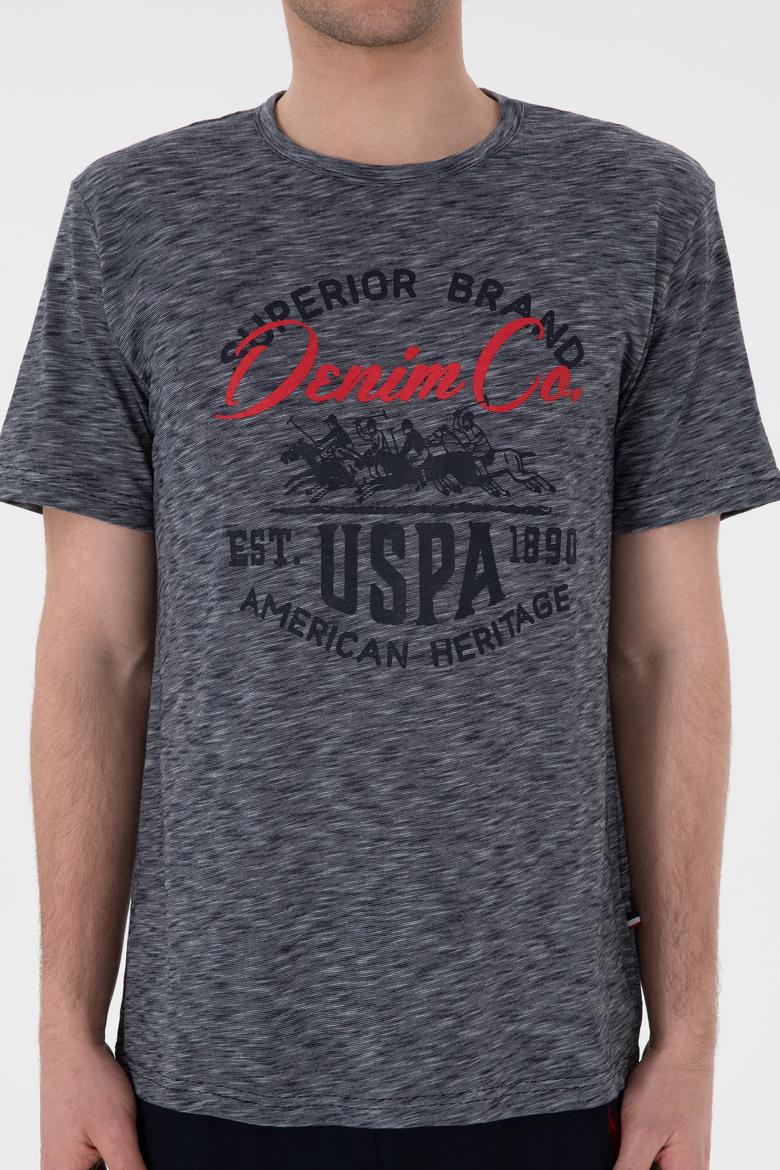 Erkek Bisiklet Yaka Lacivert Pijama Takımı - 50309274004