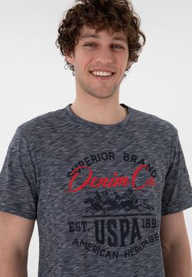 Erkek Bisiklet Yaka Lacivert Pijama Takımı - 50309274004