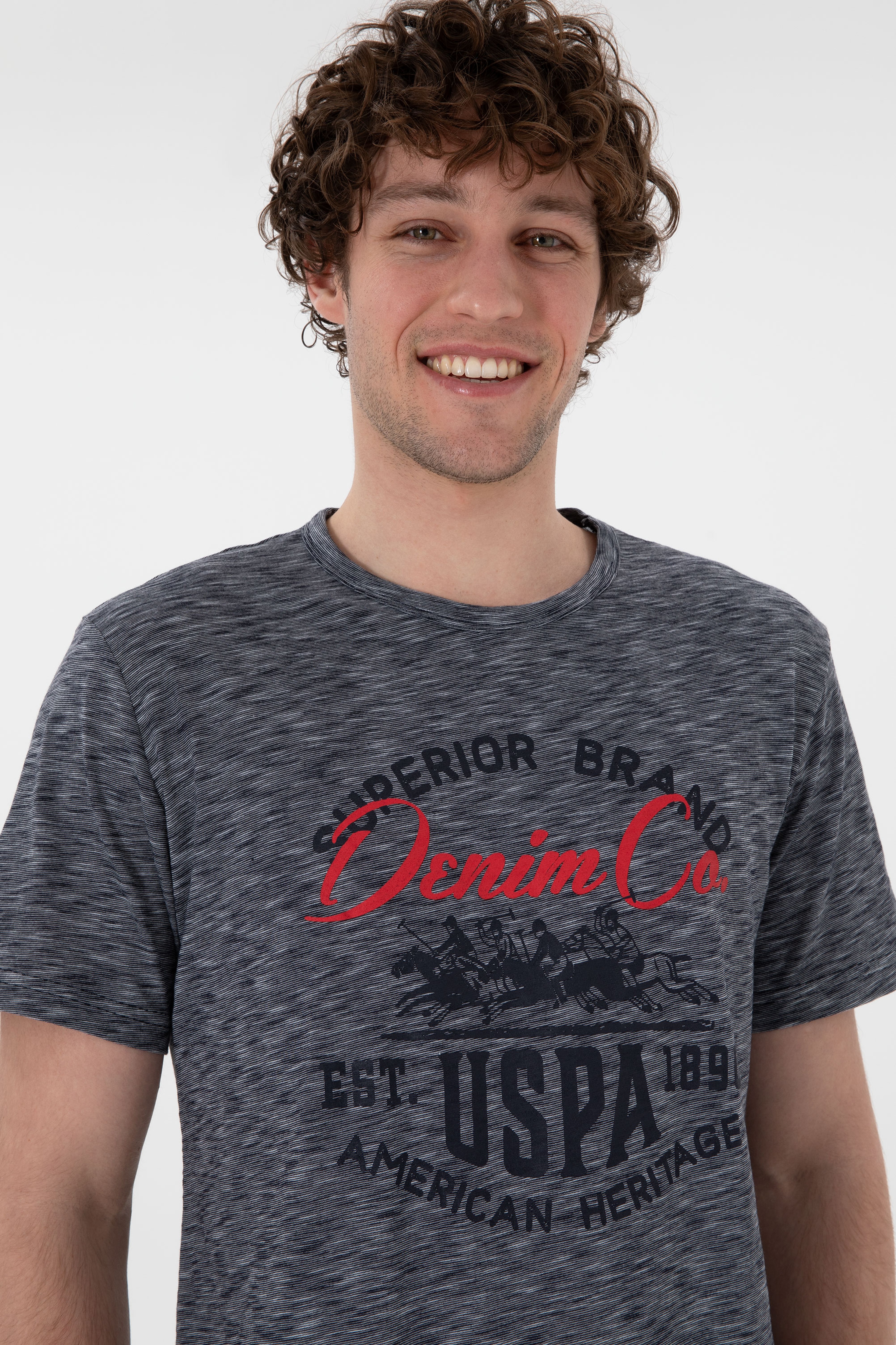 Erkek Bisiklet Yaka Lacivert Pijama Takımı - Image 2