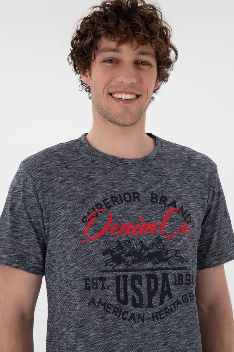 Erkek Bisiklet Yaka Lacivert Pijama Takımı