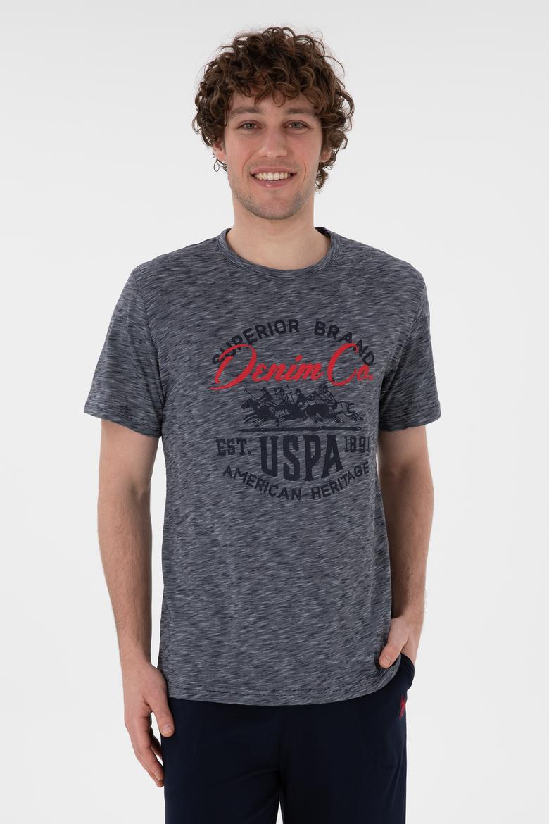 Erkek Bisiklet Yaka Lacivert Pijama Takımı - 50309274004