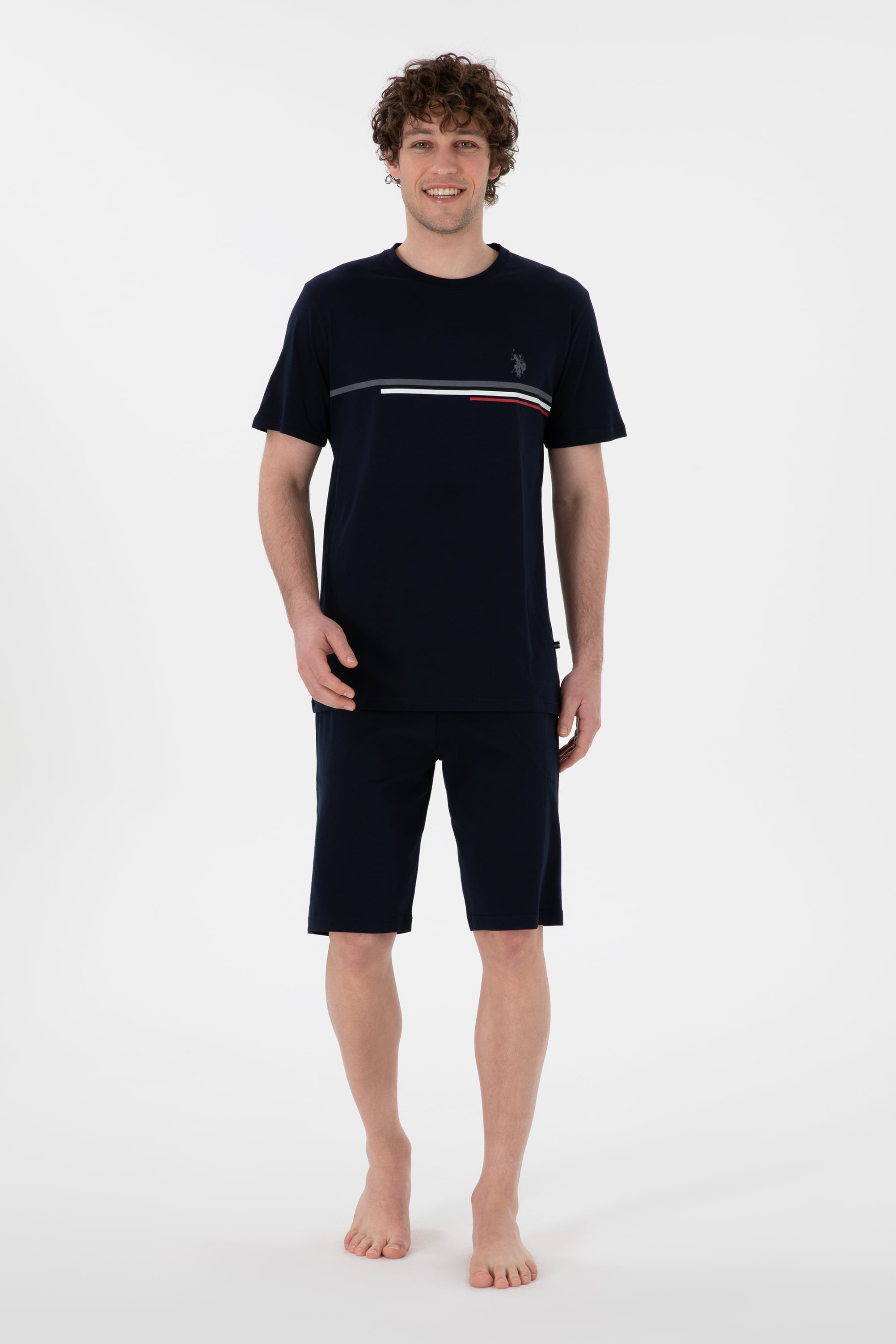 Erkek 3'lü Pijama Takımı