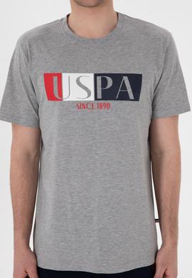 Erkek Bisiklet Yaka Gri Melanj Pijama Takımı - 50309821013