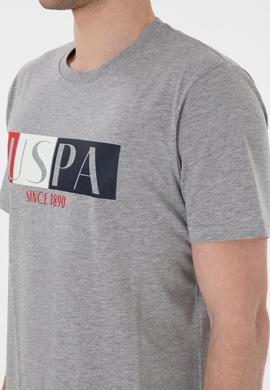 Erkek Bisiklet Yaka Gri Melanj Pijama Takımı - 50309821013