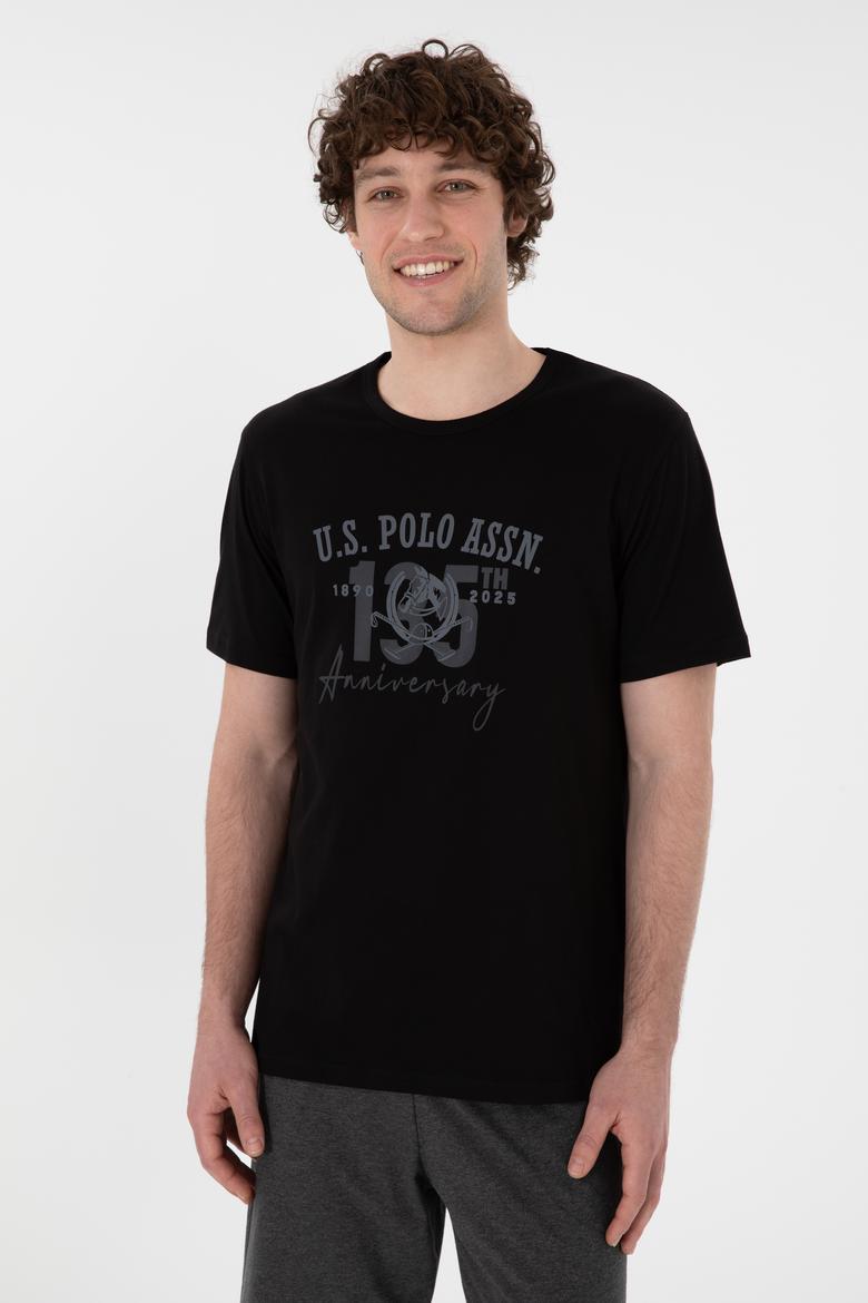 Erkek Bisiklet Yaka Siyah Pijama Takımı - 50309364004