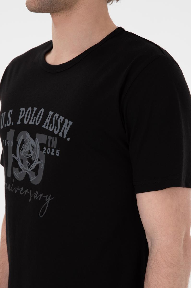 Erkek Bisiklet Yaka Siyah Pijama Takımı