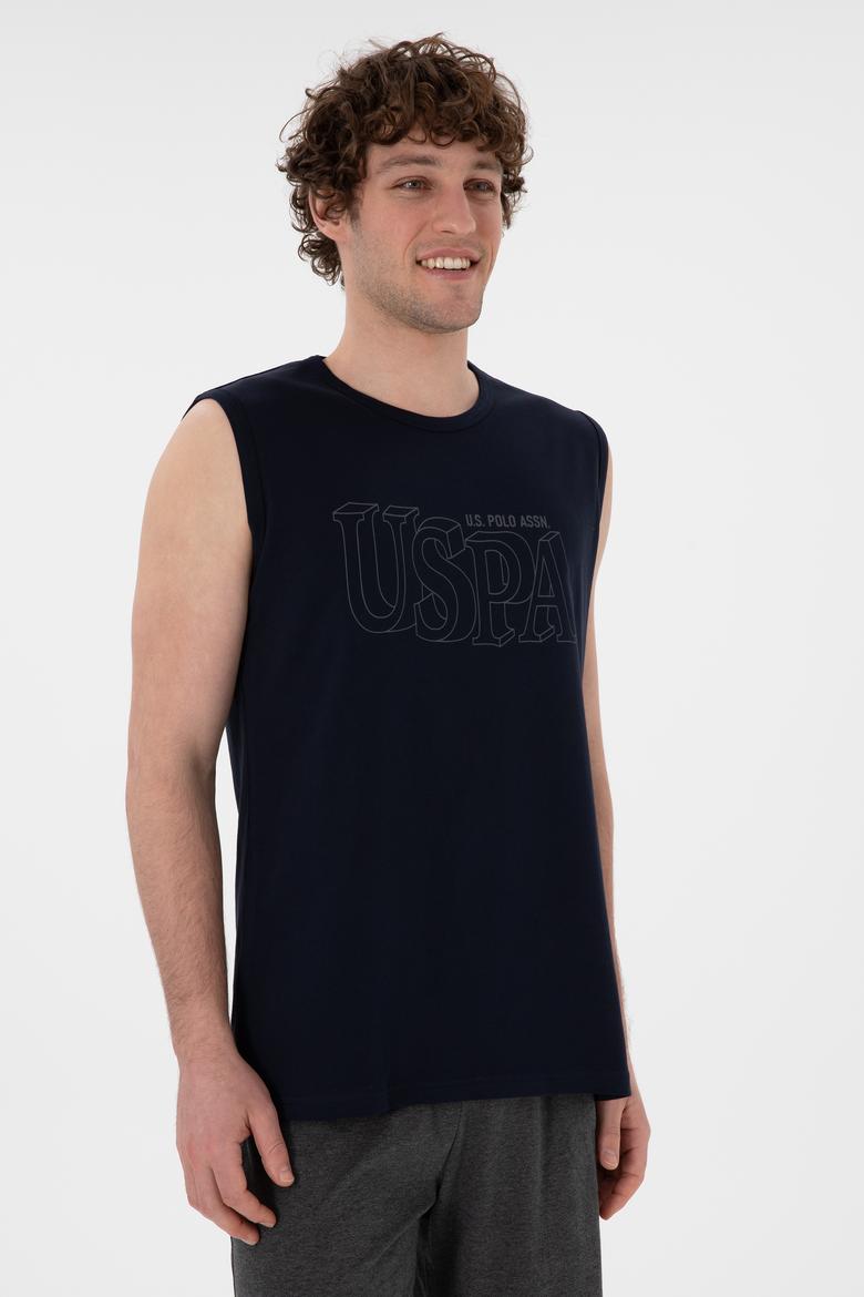 Erkek Bisiklet Yaka Lacivert Pijama Takımı - 50309807003