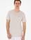 Erkek Regular Fit Bisiklet Yaka Modal Taş Basic Tişört