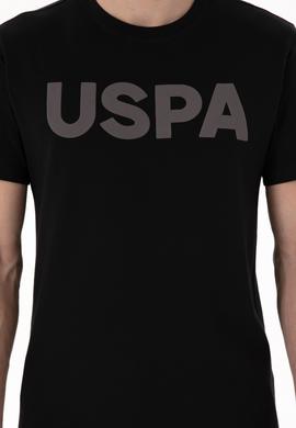 Erkek Regular Fit Bisiklet Yaka Siyah Basic Tişört - 50297988013