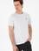 Erkek Regular Fit Bisiklet Yaka Beyaz Basic Tişört
