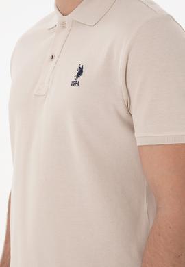 Erkek Regular Fit Polo Yaka Taş Basic Tişört - 50298031257
