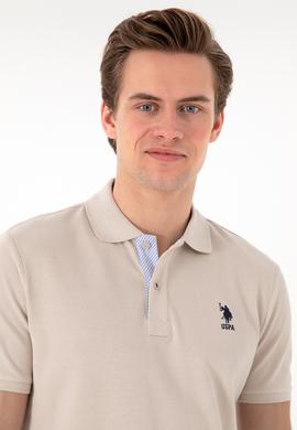 Erkek Regular Fit Polo Yaka Taş Basic Tişört - 50298031257