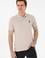 Erkek Regular Fit Polo Yaka Taş Basic Tişört
