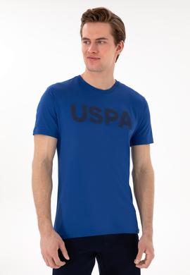 Erkek Regular Fit Bisiklet Yaka Saks Basic Tişört - 50297988265