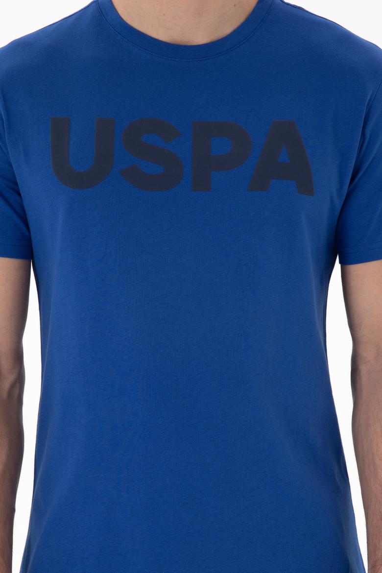 Erkek Regular Fit Bisiklet Yaka Saks Basic Tişört - 50297988265