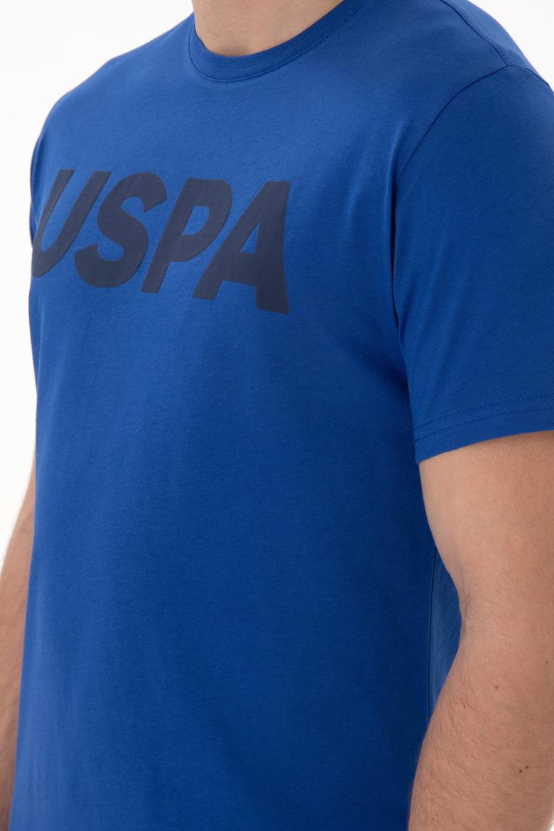 Erkek Regular Fit Bisiklet Yaka Saks Basic Tişört - 50297988265