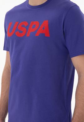 Erkek Regular Fit Bisiklet Yaka Kobalt Basic Tişört - 50297988272