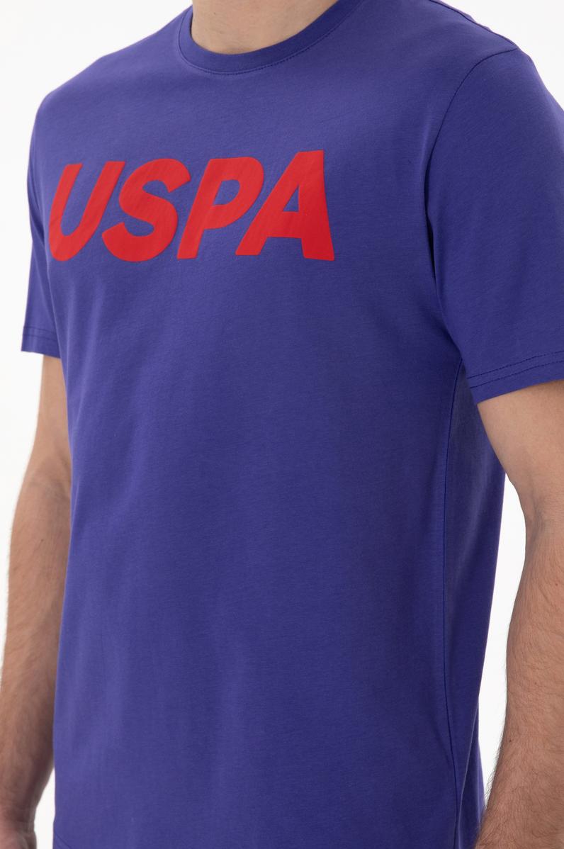 Erkek Regular Fit Bisiklet Yaka Kobalt Basic Tişört