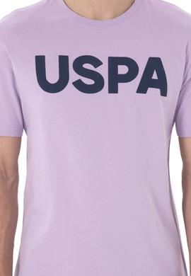 Erkek Regular Fit Bisiklet Yaka Lila Basic Tişört - 50297988116