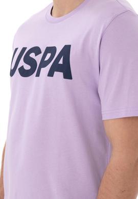 Erkek Regular Fit Bisiklet Yaka Lila Basic Tişört - 50297988116