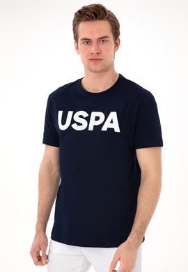 Erkek Regular Fit Bisiklet Yaka Lacivert Basic Tişört - 50297988073