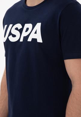 Erkek Regular Fit Bisiklet Yaka Lacivert Basic Tişört - 50297988073